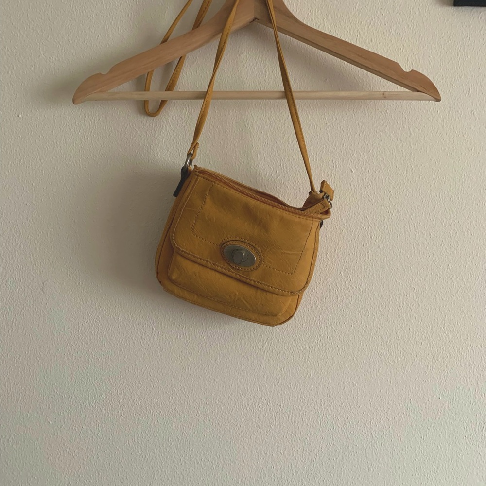 Yellow purse